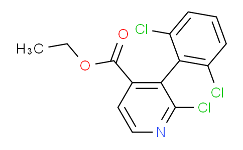 AM94678 | 1361722-00-0 | Ethyl 2-chloro-3-(2,6-dichlorophenyl)isonicotinate