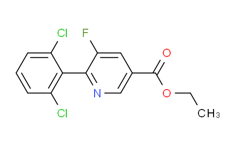 AM94689 | 1361756-50-4 | Ethyl 6-(2,6-dichlorophenyl)-5-fluoronicotinate