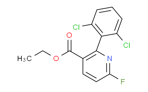 AM94693 | 1361474-74-9 | Ethyl 2-(2,6-dichlorophenyl)-6-fluoronicotinate