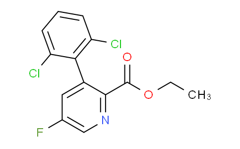 Ethyl 3-(2,6-dichlorophenyl)-5-fluoropicolinate