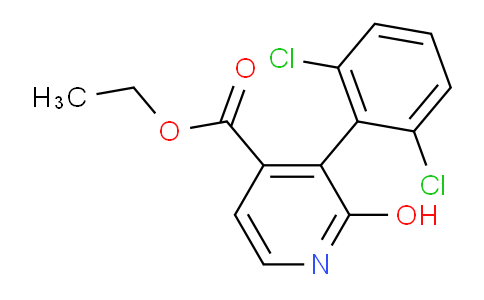 AM94704 | 1361474-84-1 | Ethyl 3-(2,6-dichlorophenyl)-2-hydroxyisonicotinate