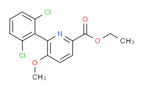 AM94710 | 1361694-53-2 | Ethyl 6-(2,6-dichlorophenyl)-5-methoxypicolinate