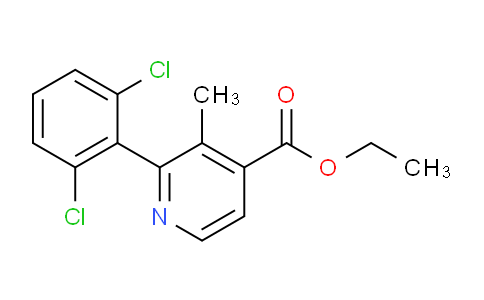 Ethyl 2-(2,6-dichlorophenyl)-3-methylisonicotinate