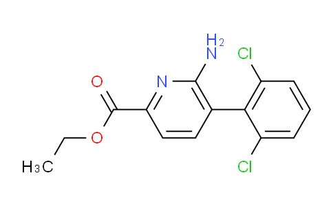AM94729 | 1361721-60-9 | Ethyl 6-amino-5-(2,6-dichlorophenyl)picolinate