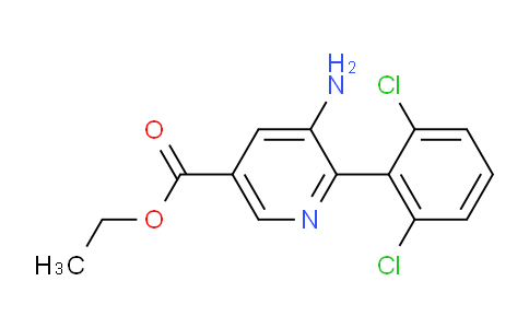 AM94731 | 1361842-04-7 | Ethyl 5-amino-6-(2,6-dichlorophenyl)nicotinate