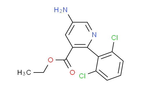 AM94734 | 1361691-73-7 | Ethyl 5-amino-2-(2,6-dichlorophenyl)nicotinate