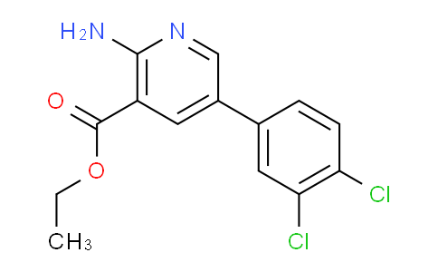 Ethyl 2-amino-5-(3,4-dichlorophenyl)nicotinate