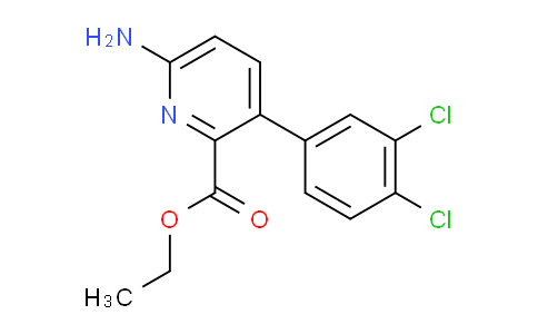 Ethyl 6-amino-3-(3,4-dichlorophenyl)picolinate