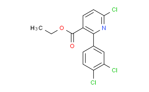 Ethyl 6-chloro-2-(3,4-dichlorophenyl)nicotinate