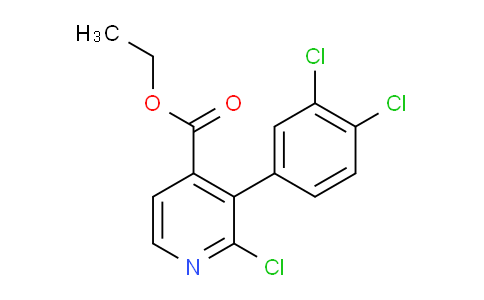 Ethyl 2-chloro-3-(3,4-dichlorophenyl)isonicotinate