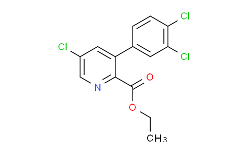 AM94775 | 1361759-02-5 | Ethyl 5-chloro-3-(3,4-dichlorophenyl)picolinate