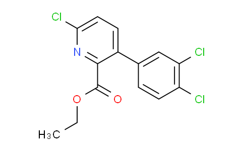 AM94777 | 1361886-06-7 | Ethyl 6-chloro-3-(3,4-dichlorophenyl)picolinate