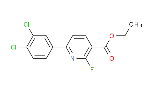 Ethyl 6-(3,4-dichlorophenyl)-2-fluoronicotinate