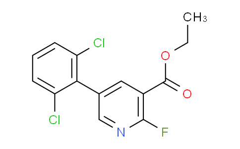 AM94796 | 1361650-46-5 | Ethyl 5-(2,6-dichlorophenyl)-2-fluoronicotinate