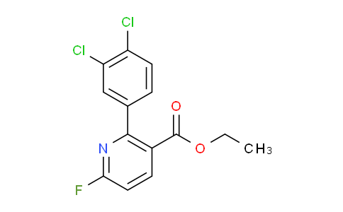 AM94808 | 1361472-96-9 | Ethyl 2-(3,4-dichlorophenyl)-6-fluoronicotinate