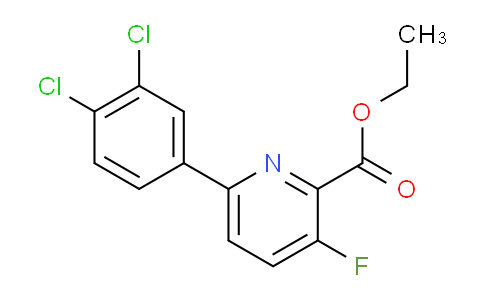 AM94813 | 1361723-46-7 | Ethyl 6-(3,4-dichlorophenyl)-3-fluoropicolinate