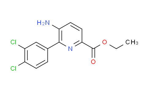 AM94819 | 1361832-68-9 | Ethyl 5-amino-6-(3,4-dichlorophenyl)picolinate