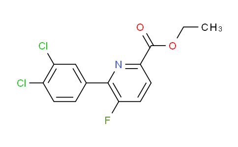 AM94823 | 1361740-09-1 | Ethyl 6-(3,4-dichlorophenyl)-5-fluoropicolinate