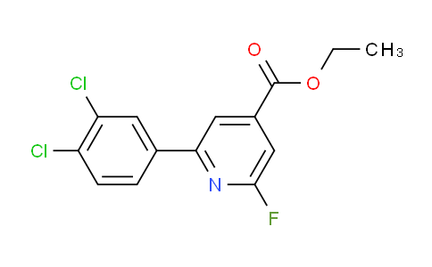 AM94825 | 1361761-27-4 | Ethyl 2-(3,4-dichlorophenyl)-6-fluoroisonicotinate