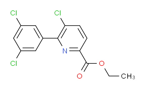 Ethyl 5-chloro-6-(3,5-dichlorophenyl)picolinate