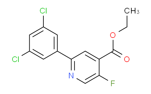 Ethyl 2-(3,5-dichlorophenyl)-5-fluoroisonicotinate