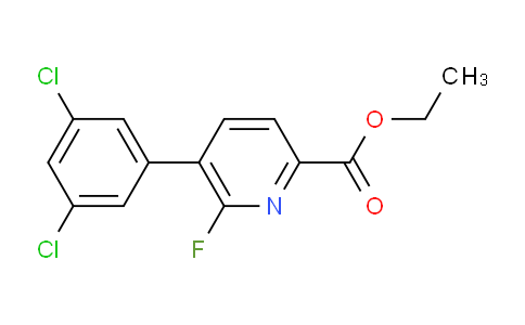 Ethyl 5-(3,5-dichlorophenyl)-6-fluoropicolinate