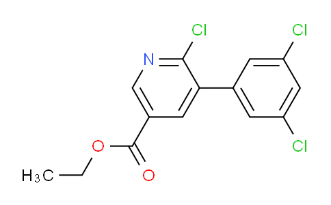 Ethyl 6-chloro-5-(3,5-dichlorophenyl)nicotinate