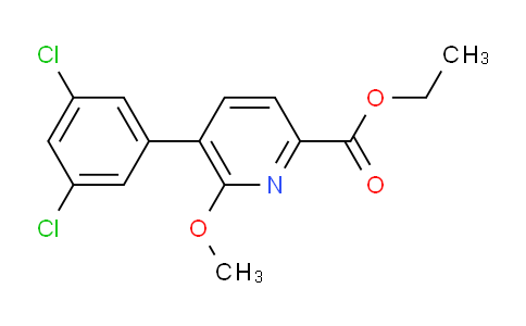 AM94859 | 1361717-75-0 | Ethyl 5-(3,5-dichlorophenyl)-6-methoxypicolinate