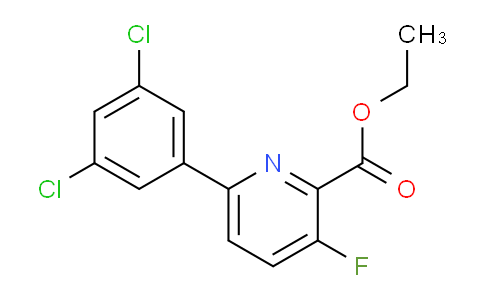 AM94875 | 1361690-17-6 | Ethyl 6-(3,5-dichlorophenyl)-3-fluoropicolinate