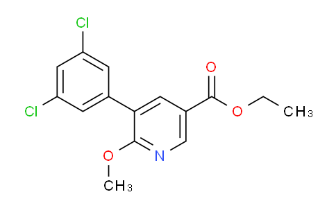 AM94879 | 1361862-33-0 | Ethyl 5-(3,5-dichlorophenyl)-6-methoxynicotinate
