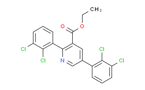 AM94880 | 1361788-48-8 | Ethyl 2,5-bis(2,3-dichlorophenyl)nicotinate