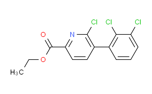 Ethyl 6-chloro-5-(2,3-dichlorophenyl)picolinate