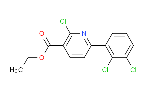 Ethyl 2-chloro-6-(2,3-dichlorophenyl)nicotinate