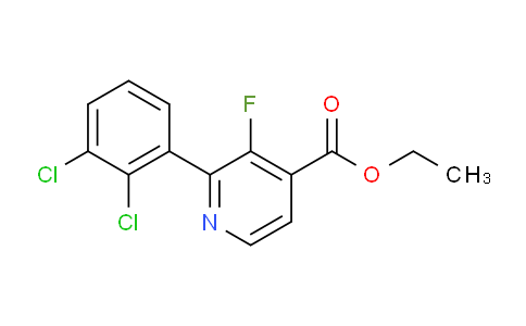 Ethyl 2-(2,3-dichlorophenyl)-3-fluoroisonicotinate