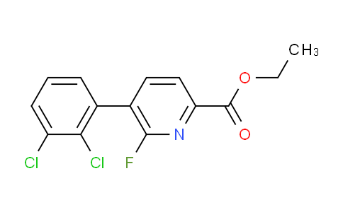 AM94898 | 1361788-95-5 | Ethyl 5-(2,3-dichlorophenyl)-6-fluoropicolinate