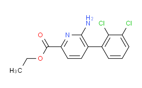 AM94916 | 1361823-37-1 | Ethyl 6-amino-5-(2,3-dichlorophenyl)picolinate