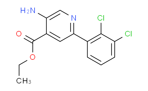 Ethyl 5-amino-2-(2,3-dichlorophenyl)isonicotinate