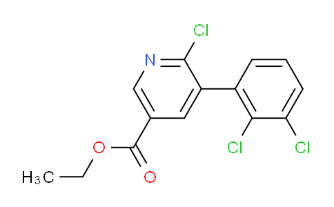 Ethyl 6-chloro-5-(2,3-dichlorophenyl)nicotinate