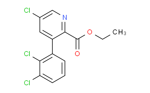 Ethyl 5-chloro-3-(2,3-dichlorophenyl)picolinate
