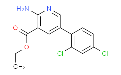 Ethyl 2-amino-5-(2,4-dichlorophenyl)nicotinate