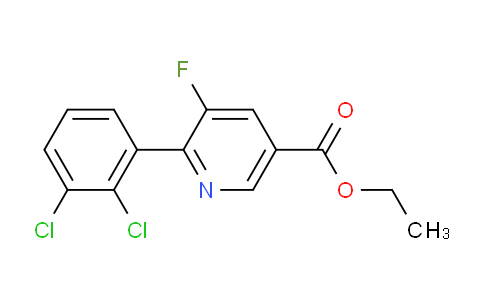 Ethyl 6-(2,3-dichlorophenyl)-5-fluoronicotinate