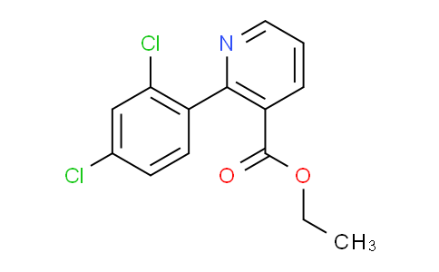 Ethyl 2-(2,4-dichlorophenyl)nicotinate