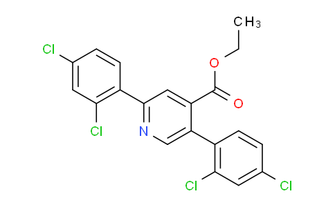 AM94940 | 1361677-22-6 | Ethyl 2,5-bis(2,4-dichlorophenyl)isonicotinate