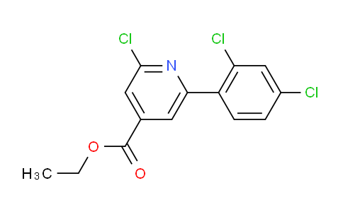 AM94945 | 1361677-30-6 | Ethyl 2-chloro-6-(2,4-dichlorophenyl)isonicotinate
