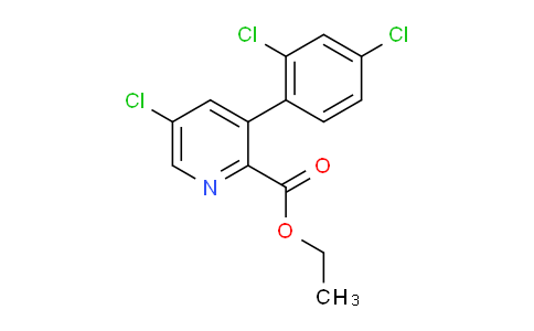 Ethyl 5-chloro-3-(2,4-dichlorophenyl)picolinate