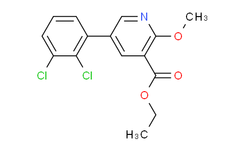 Ethyl 5-(2,3-dichlorophenyl)-2-methoxynicotinate