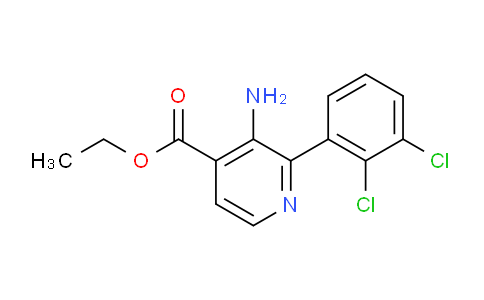 AM94953 | 1361834-54-9 | Ethyl 3-amino-2-(2,3-dichlorophenyl)isonicotinate