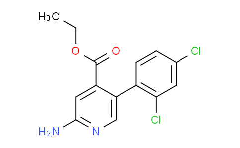 AM94959 | 1361478-93-4 | Ethyl 2-amino-5-(2,4-dichlorophenyl)isonicotinate