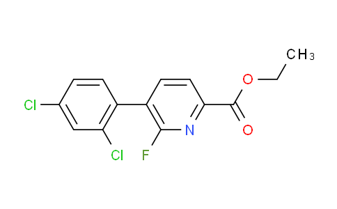 AM94960 | 1361910-88-4 | Ethyl 5-(2,4-dichlorophenyl)-6-fluoropicolinate