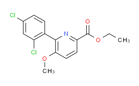 AM94966 | 1361910-97-5 | Ethyl 6-(2,4-dichlorophenyl)-5-methoxypicolinate